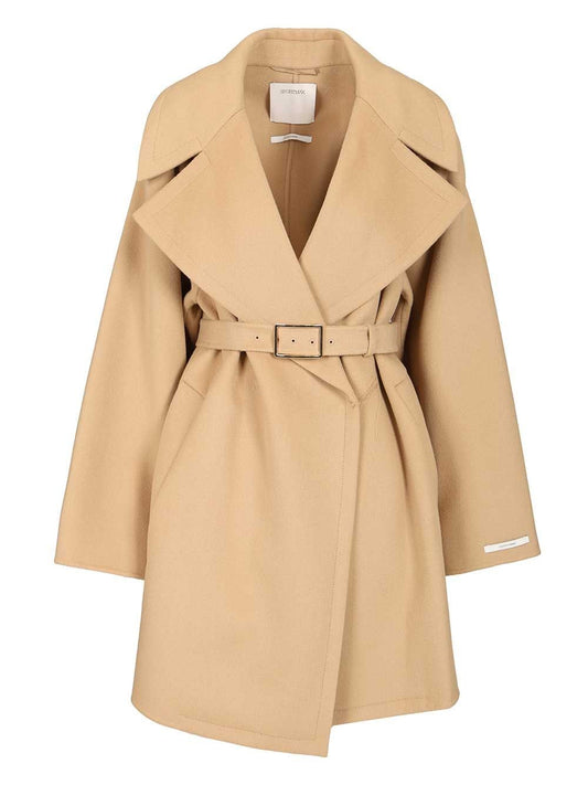 Sportmax Coat Spxpagine - Beige