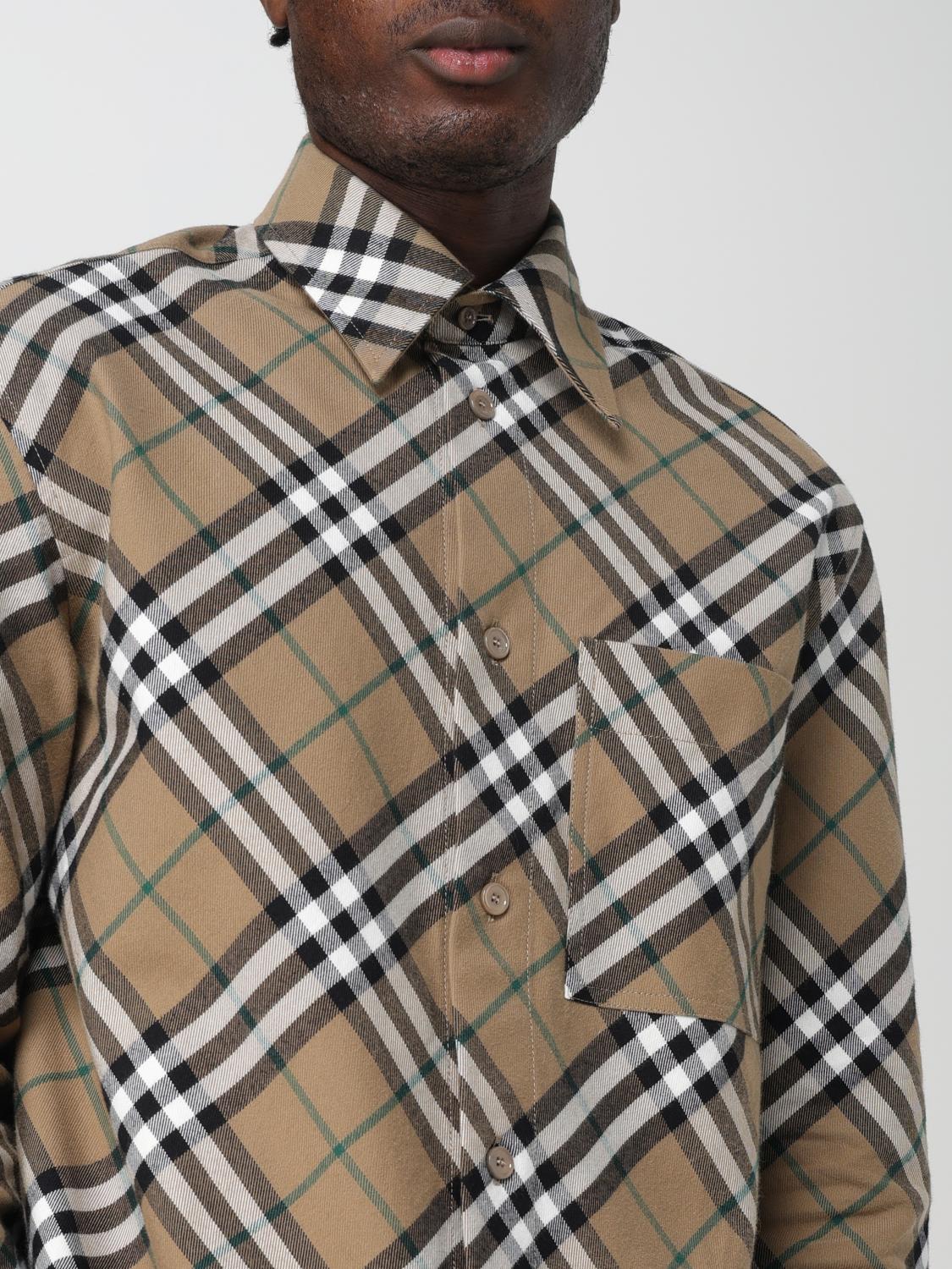 Burberry Shirt Men Multicolor