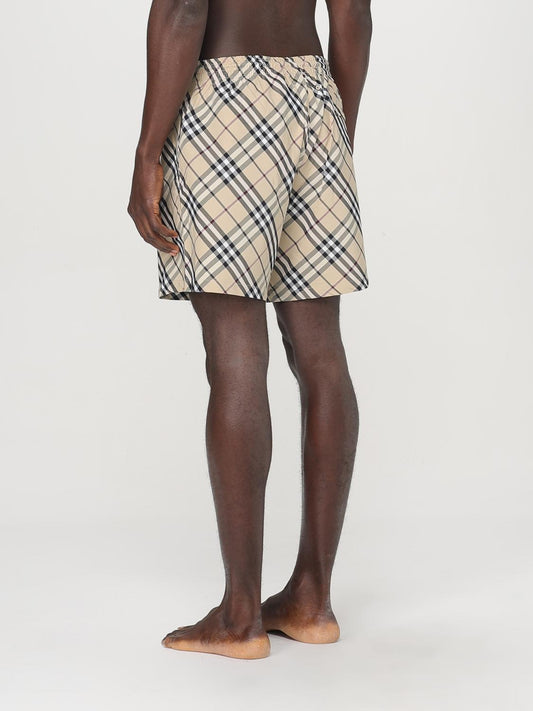 Burberry Swimsuit Men Cream