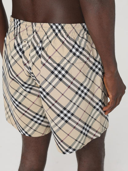 Burberry Swimsuit Men Cream