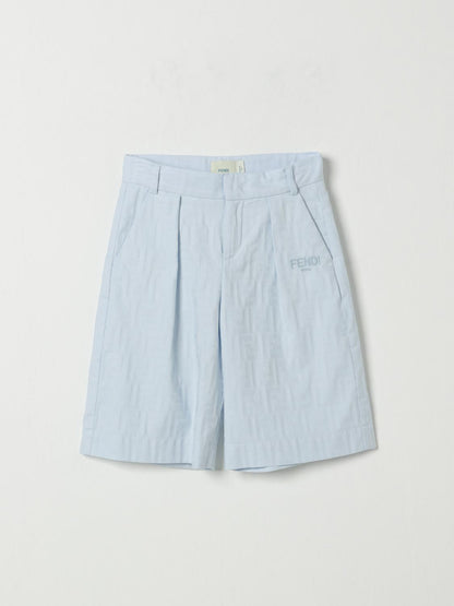 Fendi Shorts Kids Blue