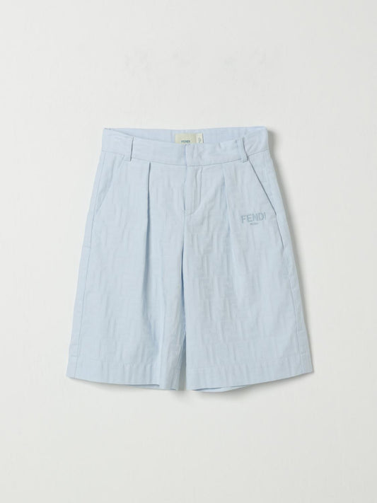 Fendi Shorts Kids Blue