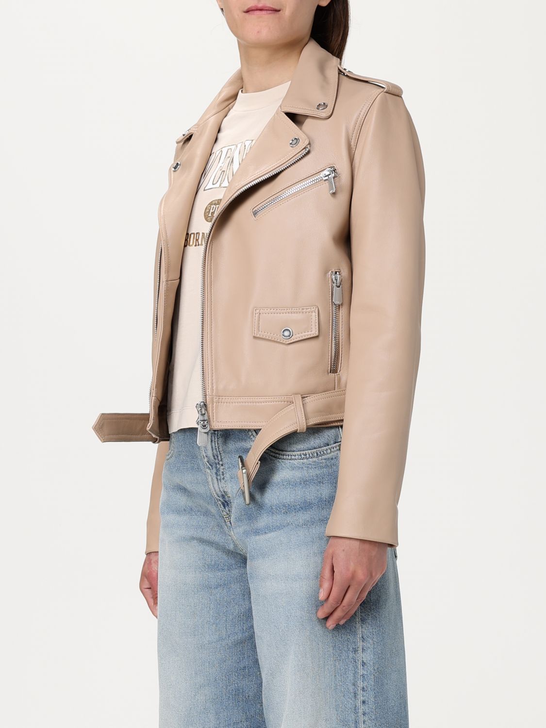 Pinko Jacket Woman Beige