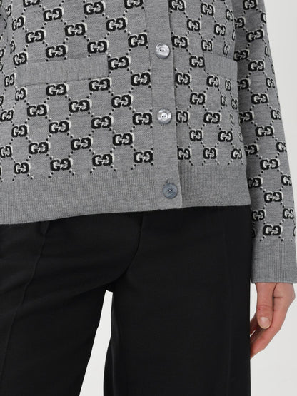 Gucci Cardigan Woman Grey