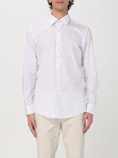 Boss Shirt Men Burgundy