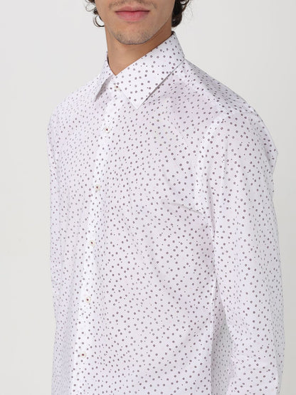 Boss Shirt Men Burgundy