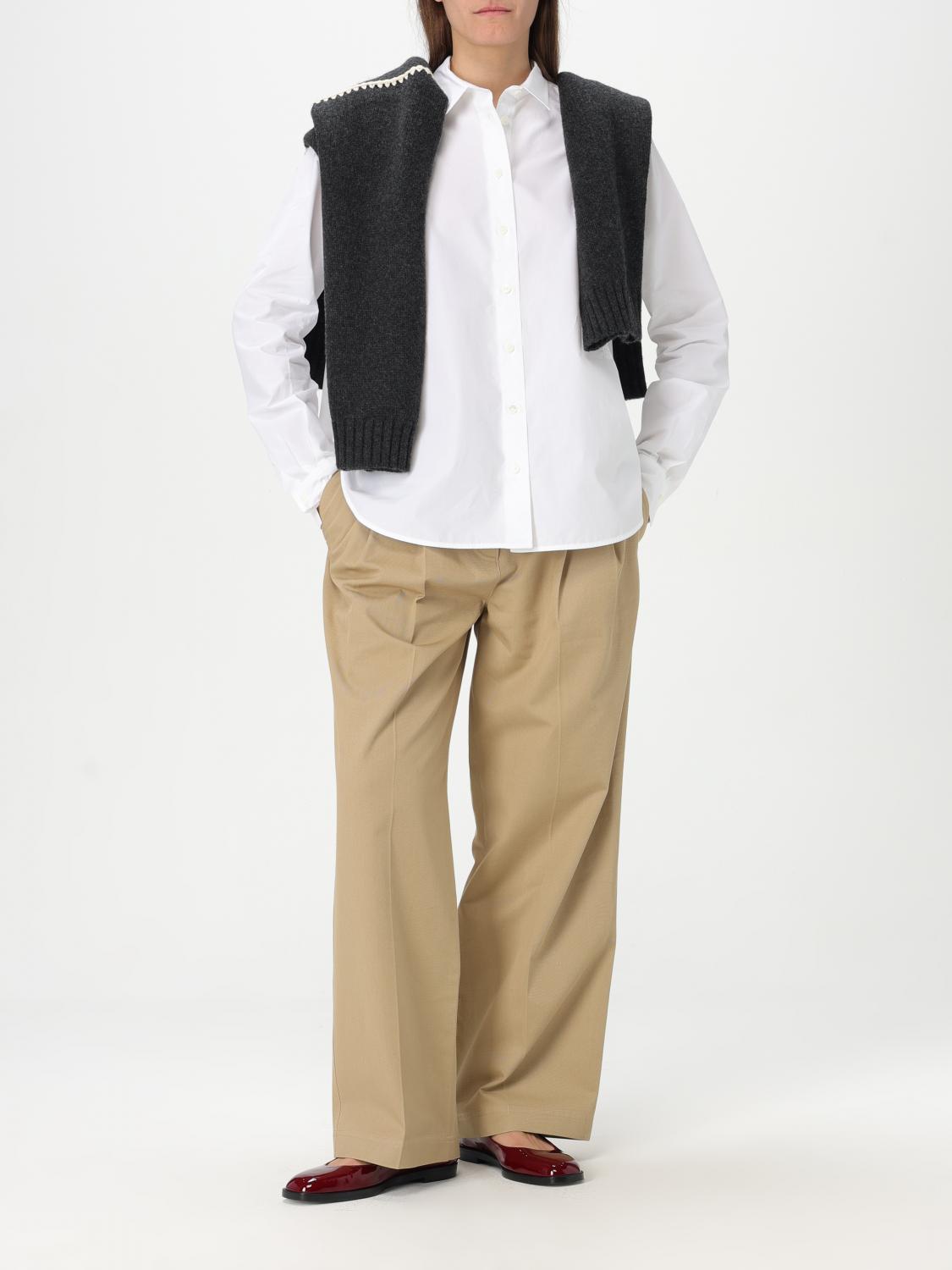 Toteme Pants Woman Beige