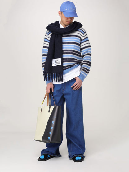 Marni Scarf Men Blue