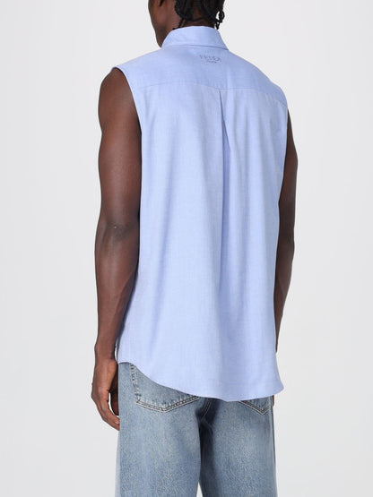 Fendi Shirt Men Blue