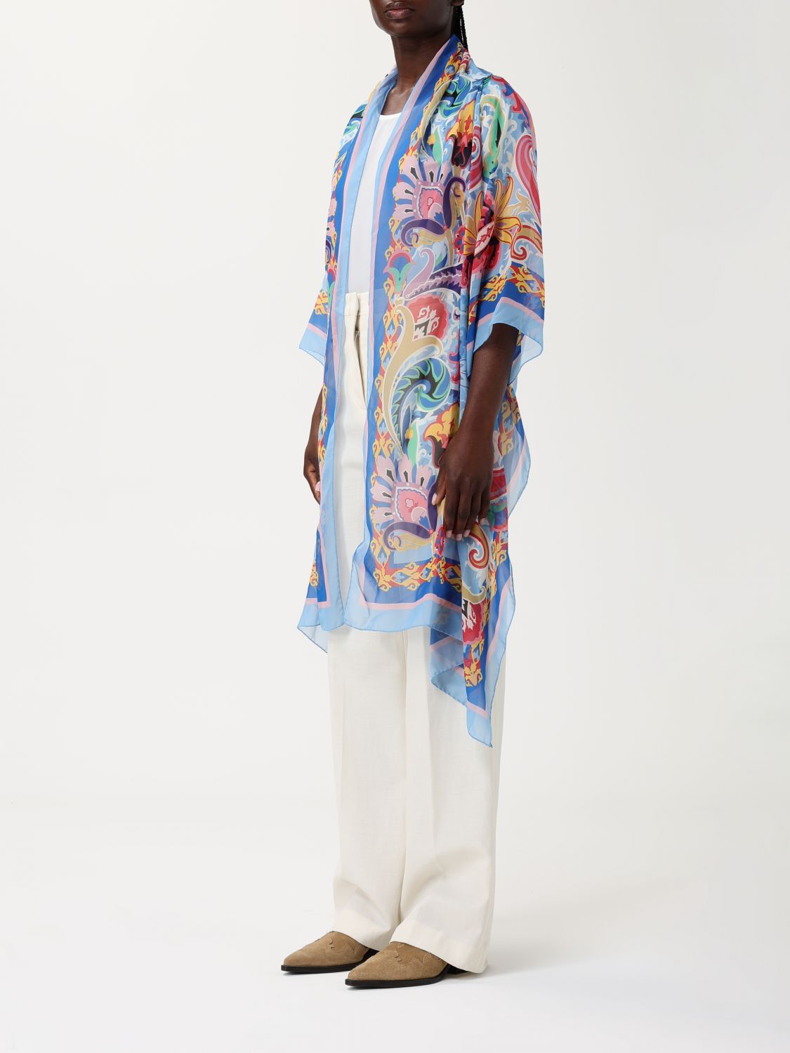 Etro Cape Woman Multicolor