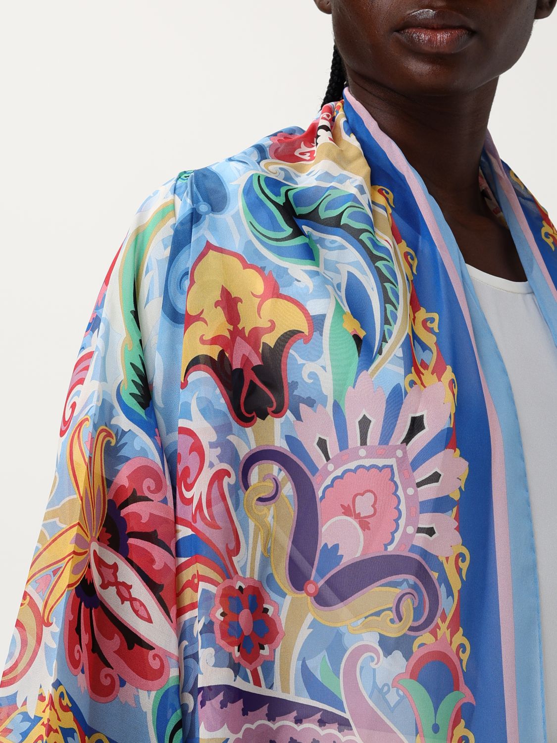 Etro Cape Woman Multicolor