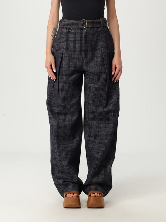 Burberry Jeans Woman Blue