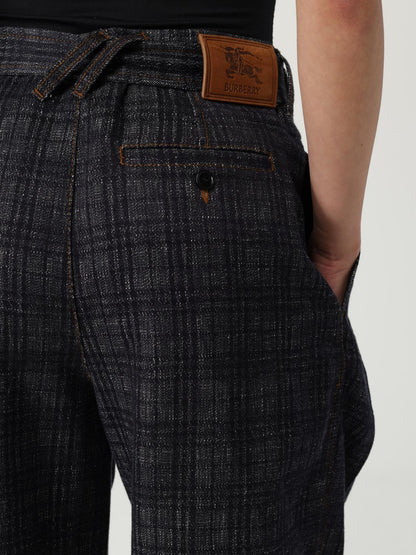 Burberry Jeans Woman Blue