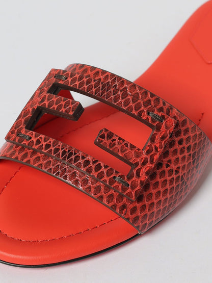 Fendi Shoes Woman Red