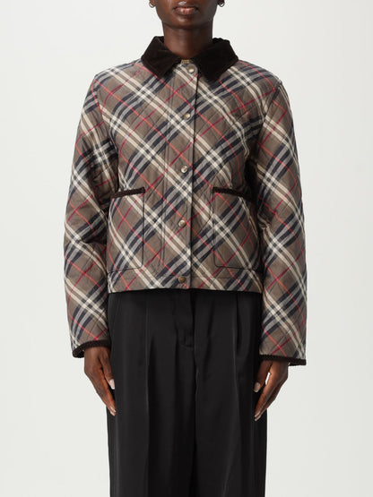 Burberry Jacket Woman Brown
