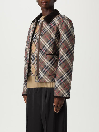 Burberry Jacket Woman Brown