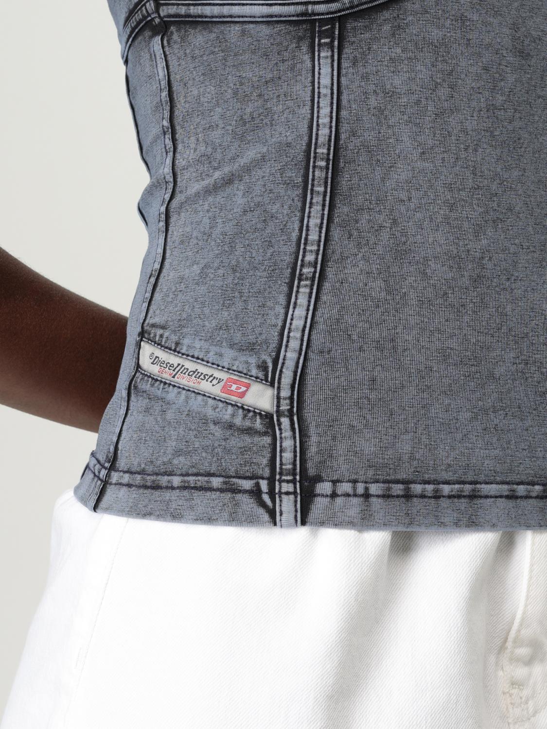 Diesel T Shirt Woman Denim