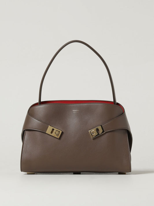 Ferragamo Crossbody Bags Woman Brown