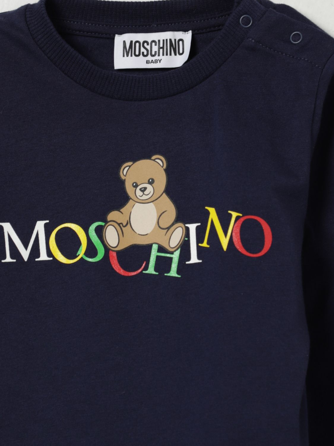Moschino T Shirt Kids Navy