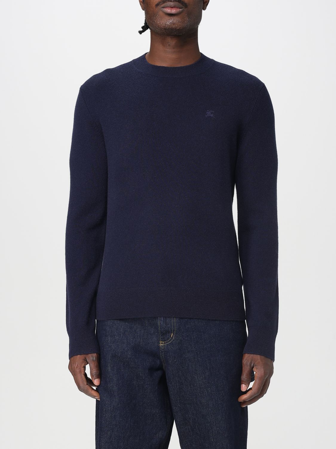 Burberry Sweater Men Blue