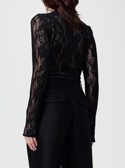 Zimmermann Bodysuit Woman Black