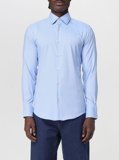 Boss Shirt Men Blue