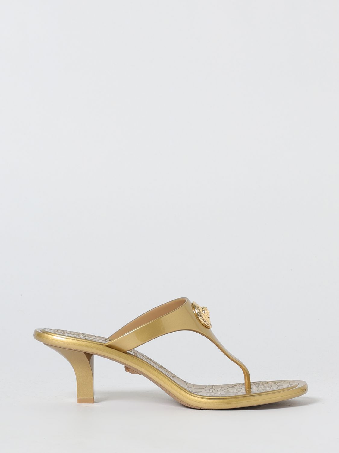 Versace Heeled Sandal Woman Gold