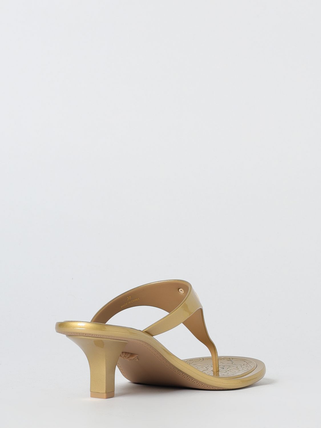 Versace Heeled Sandal Woman Gold