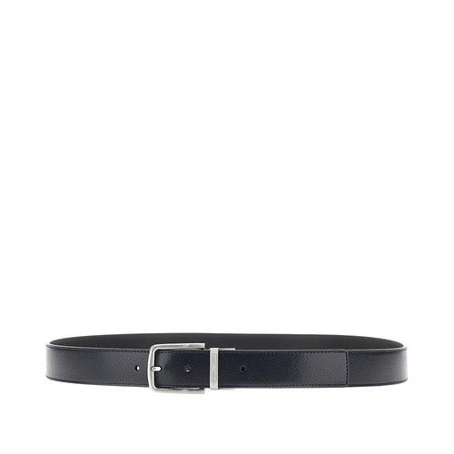 EMPORIO ARMANI Reversible leather belt with logo