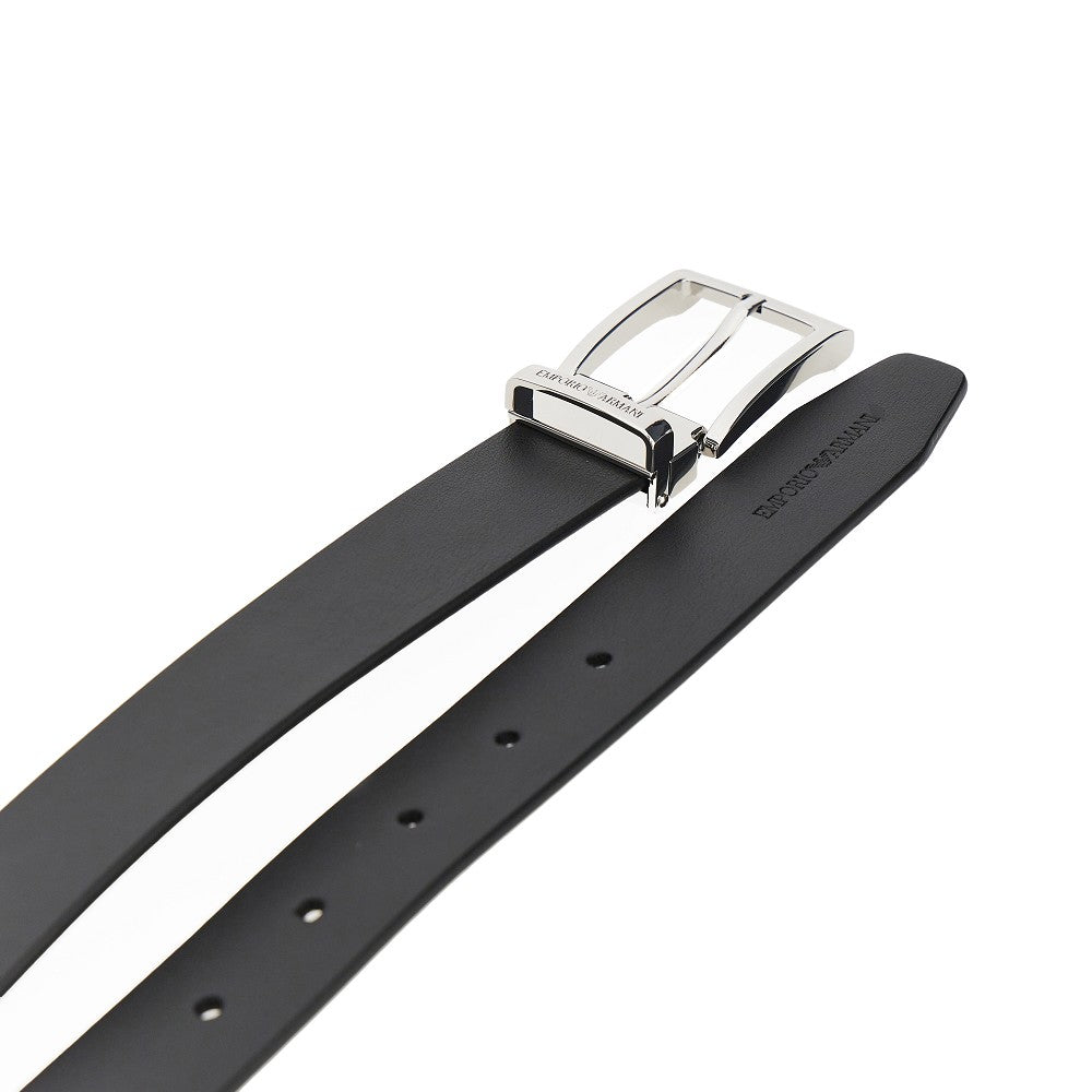 EMPORIO ARMANI Reversible leather belt