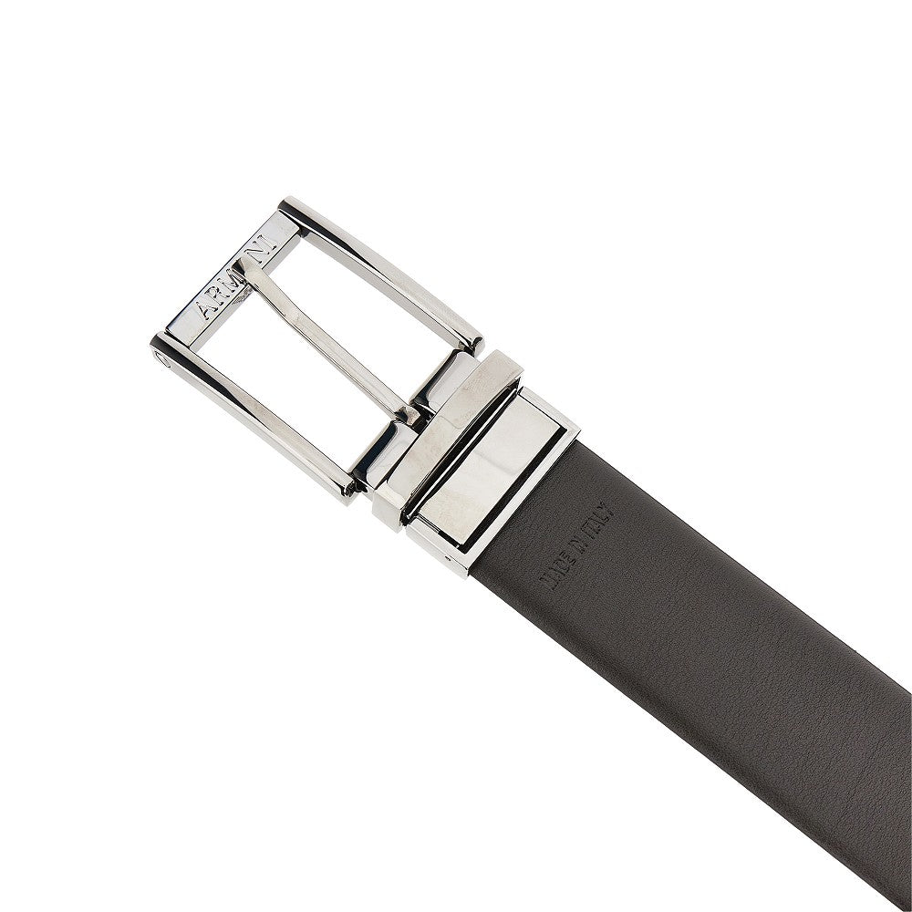 EMPORIO ARMANI Reversible leather belt