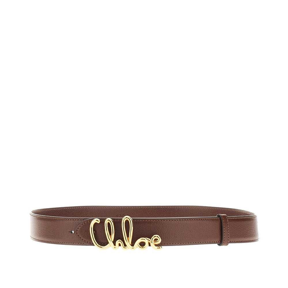 Chloé 'Chloé Iconic' grained leather belt
