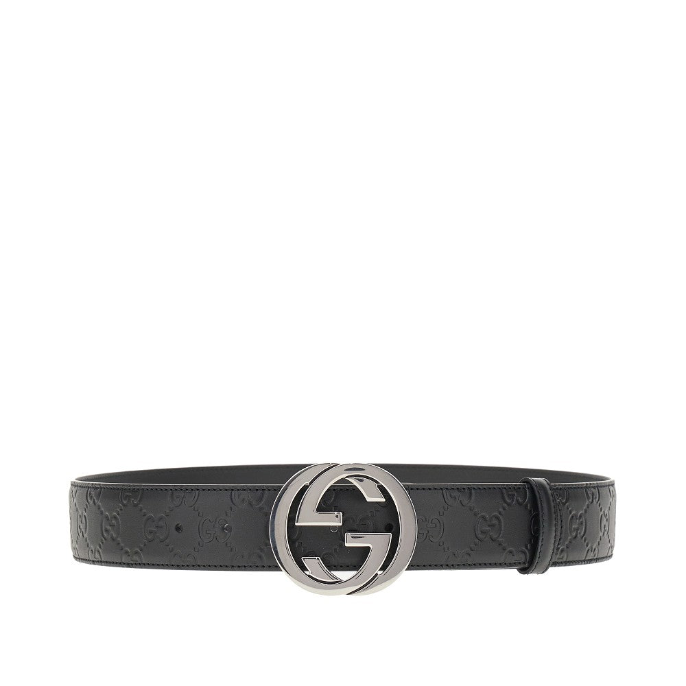 GUCCI Gucci Signature' leather belt