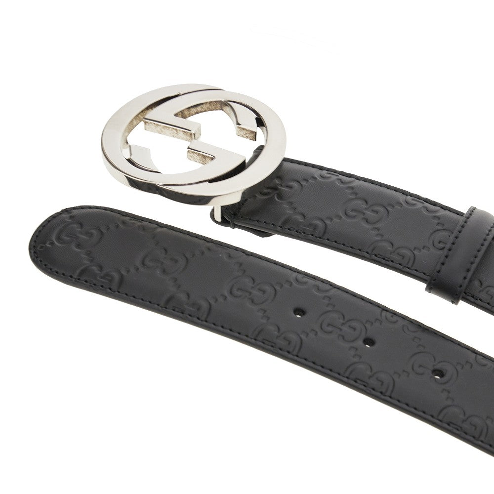 GUCCI Gucci Signature' leather belt