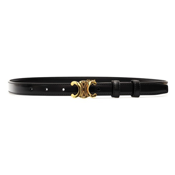 CELINE Triomphe leather belt