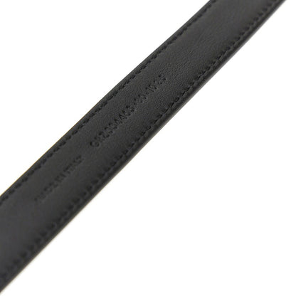 SAINT LAURENT YSL detail leather belt