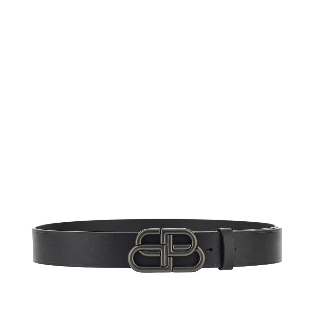 Balenciaga BB Large leather belt
