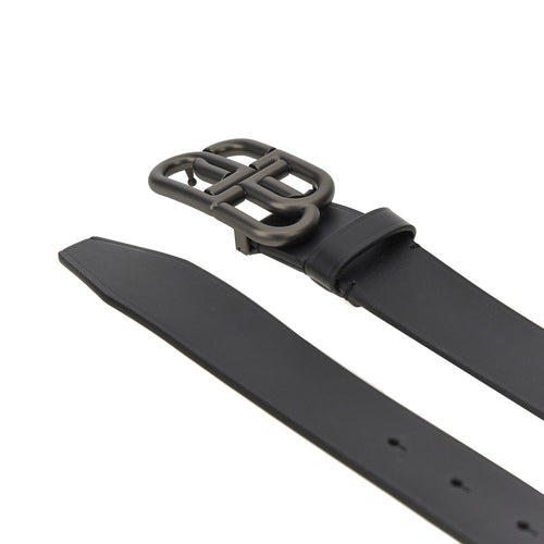 Balenciaga BB Large leather belt