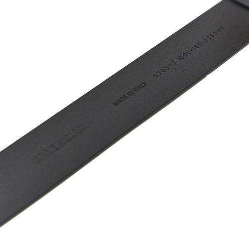 Balenciaga BB Large leather belt