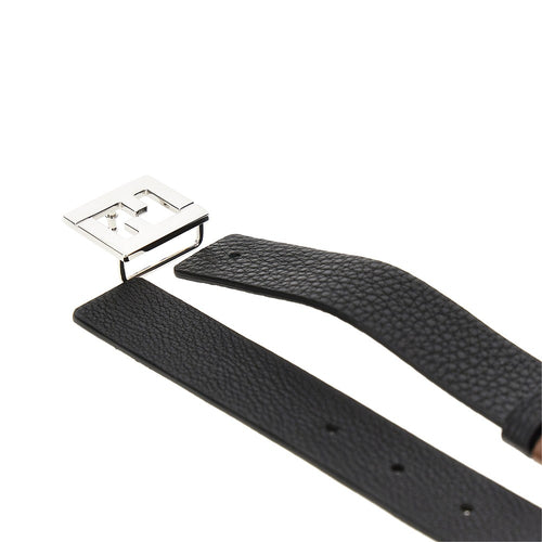 FENDI FF' leather reversible belt