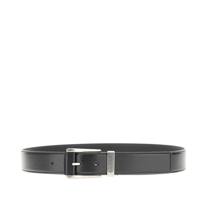GUCCI Leather belt with logo