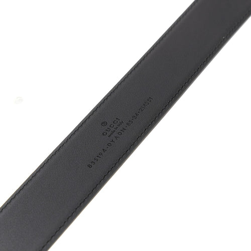 GUCCI Leather belt with logo