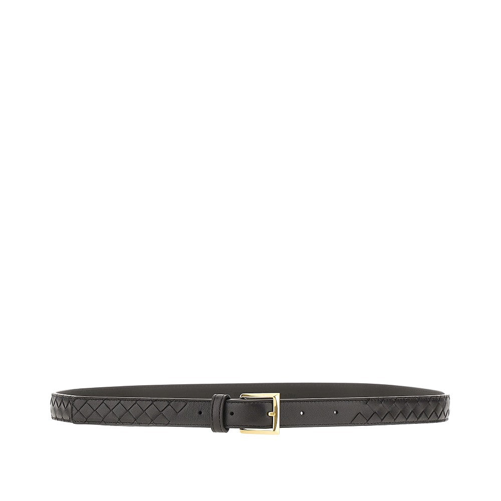 BOTTEGA VENETA Intrecciato nappa leather 'Solo' belt