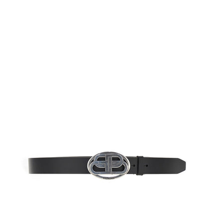 BALENCIAGA Oval BB' leather belt