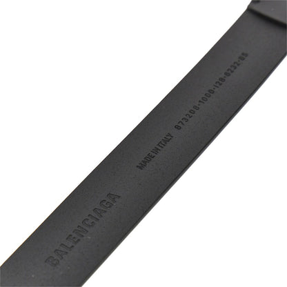 BALENCIAGA Oval BB' leather belt