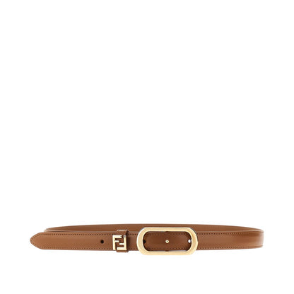 FENDI FF' leather belt