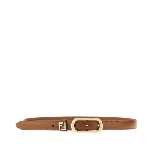 FENDI FF' leather belt