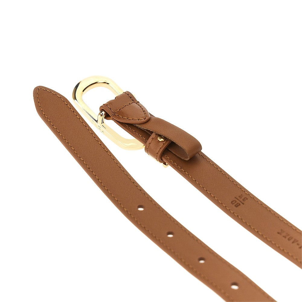 FENDI FF' leather belt