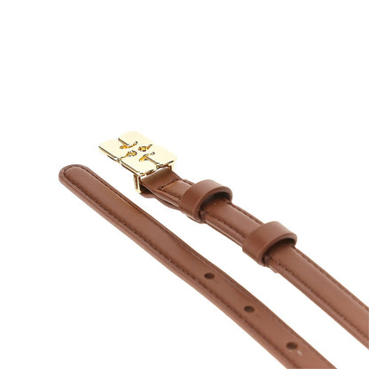 Ganni 'Kat' recycled leather belt