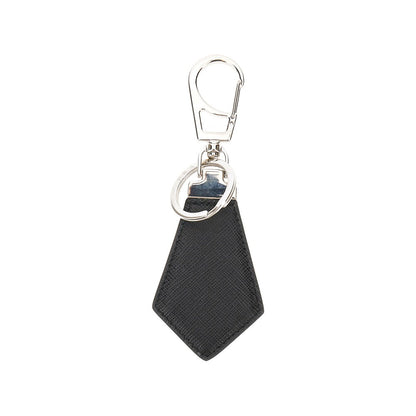 PRADA Saffiano leather keyholder with logo